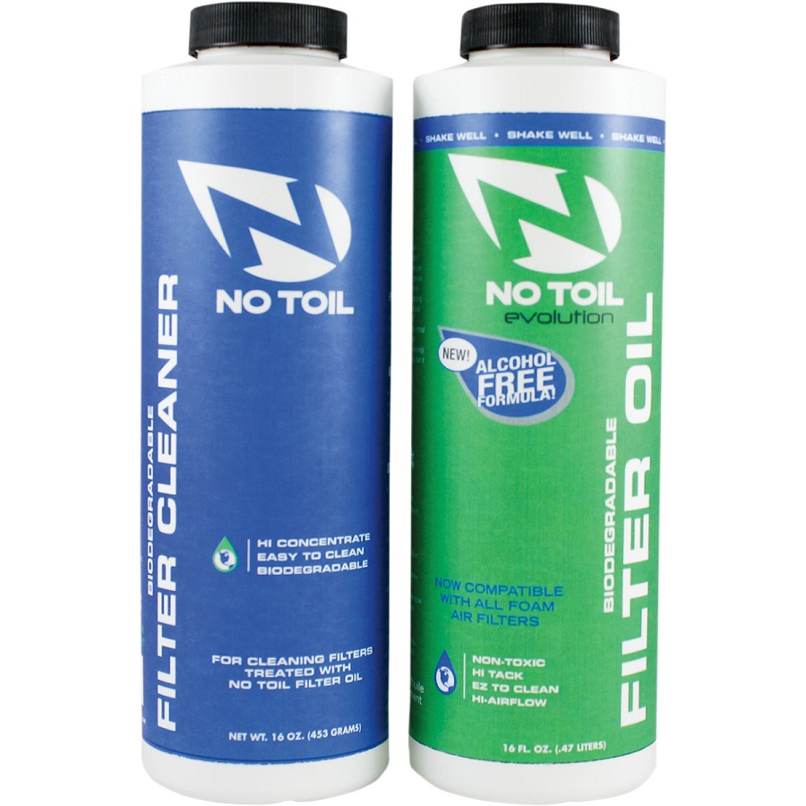 NO TOIL FILTER OIL | FILTER CLEANER EVOLUTION 2-PK BIODEGRADABLE MAINTENANCE KIT NO TOIL FILTER OIL | FILTER CLEANER EVOLUTION 2-PK BIODEGRADABLE MAINTENANCE KIT