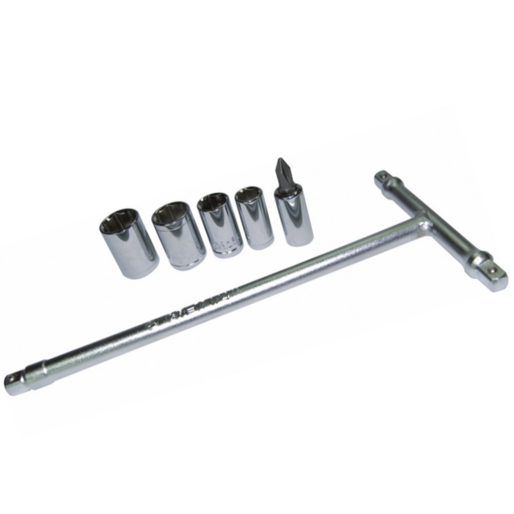 3-Wege T-Schlüssel 1/4+ ,8,10,12,13,X-Schlitz 3-Wege T-Schlüssel 1/4+ ,8,10,12,13,X-Schlitz