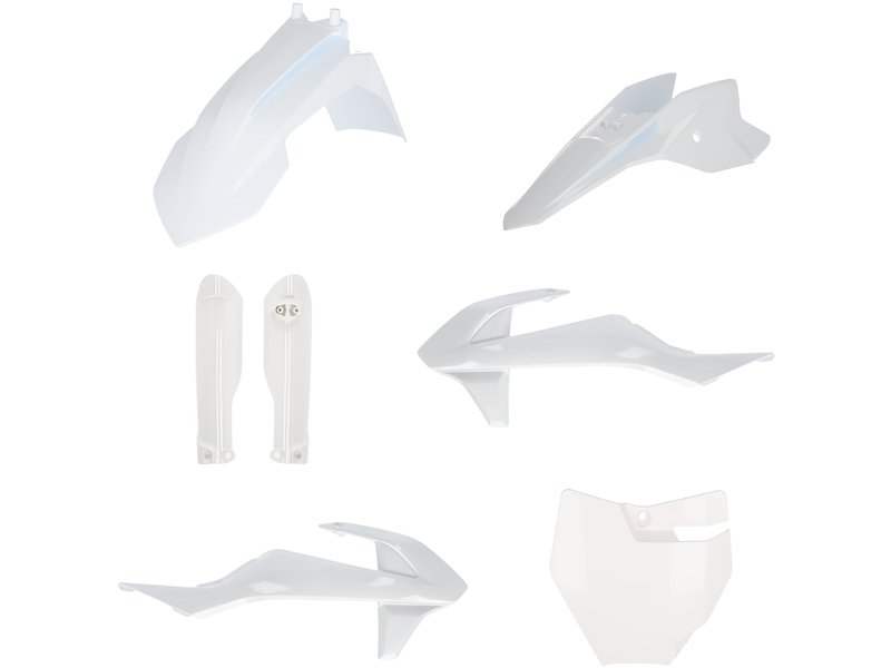 AC Plastiksatz kompl. passend bei SX 50 16- Weiss AC Plastiksatz kompl. passend bei SX 50 16- Weiss
