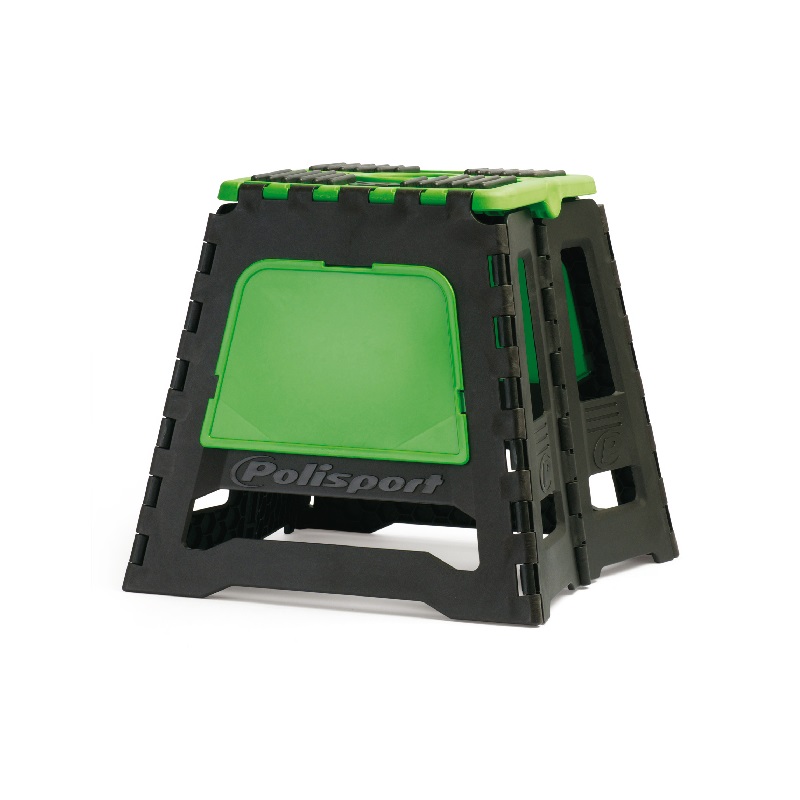 Polisport Motorradständer schwarz/grün