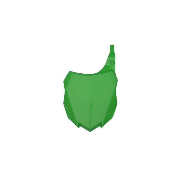 UFO Nummerntafel vorn KXF250 13-16 / KXF450 13-15 grün