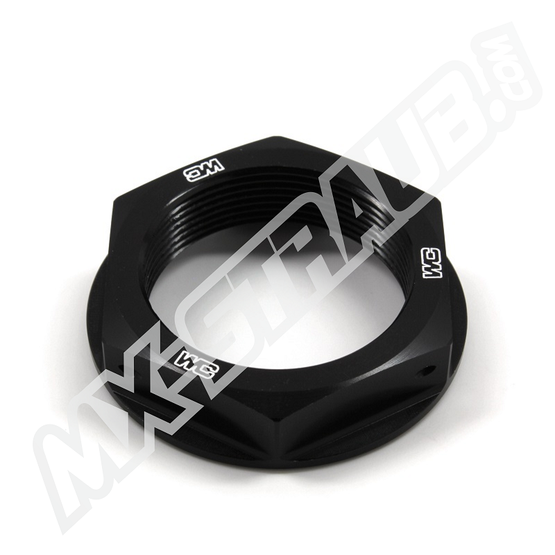 Steuerkopfmutter von WorksConnection für KX(F)125-450 schwarz Steuerkopfmutter von WorksConnection für KX(F)125-450 schwarz