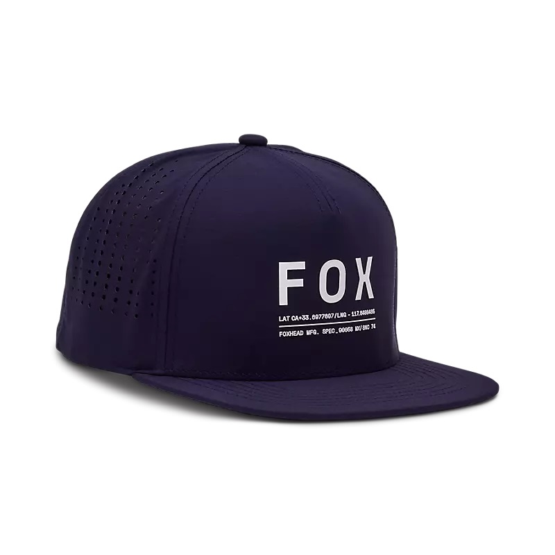 FOX Non Stop Funktions-Snapback-Kappe Mitternachtsblau FOX Non Stop Funktions-Snapback-Kappe Mitternachtsblau