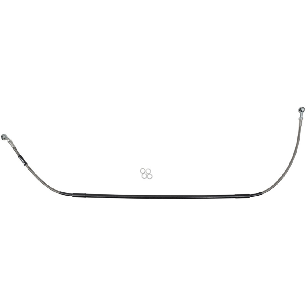 Stahlflex-Bremsleitung vorn KX65 02-> Stahlflex-Bremsleitung vorn KX65 02->