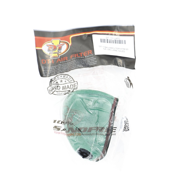 DT1 Luftfilter für KTM SX65 2024-> eingeölt mit Bio-Filteröl DT1 Luftfilter für KTM SX65 2024-> eingeölt mit Bio-Filteröl