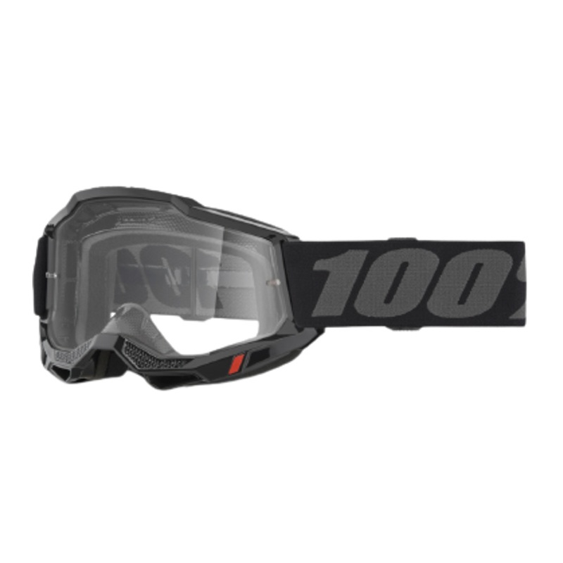 100% Accuri 2 OTG Goggle Black - Clear Lens