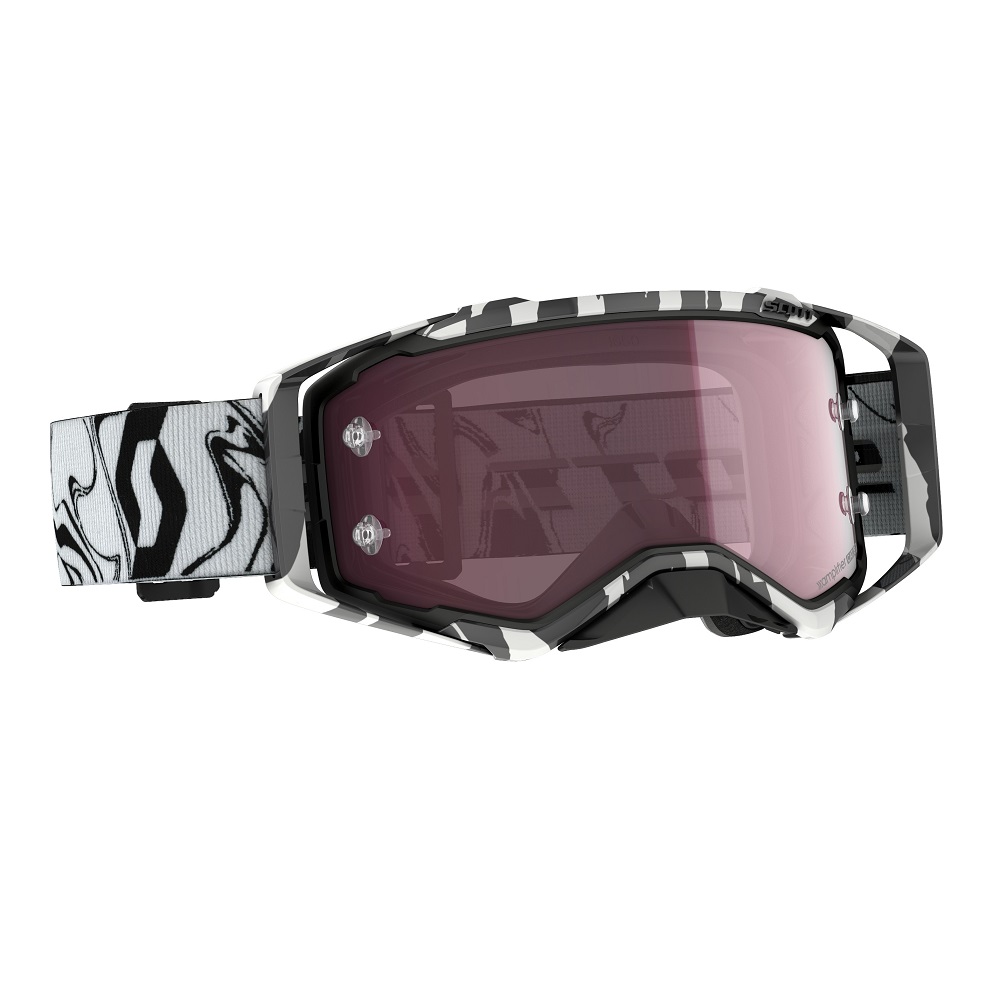 SCOTT Prospect Amplifier MX-Brille Marble Black/wite Lens Ecran(Rose) SCOTT Prospect Amplifier MX-Brille Marble Black/wite Lens Ecran(Rose)