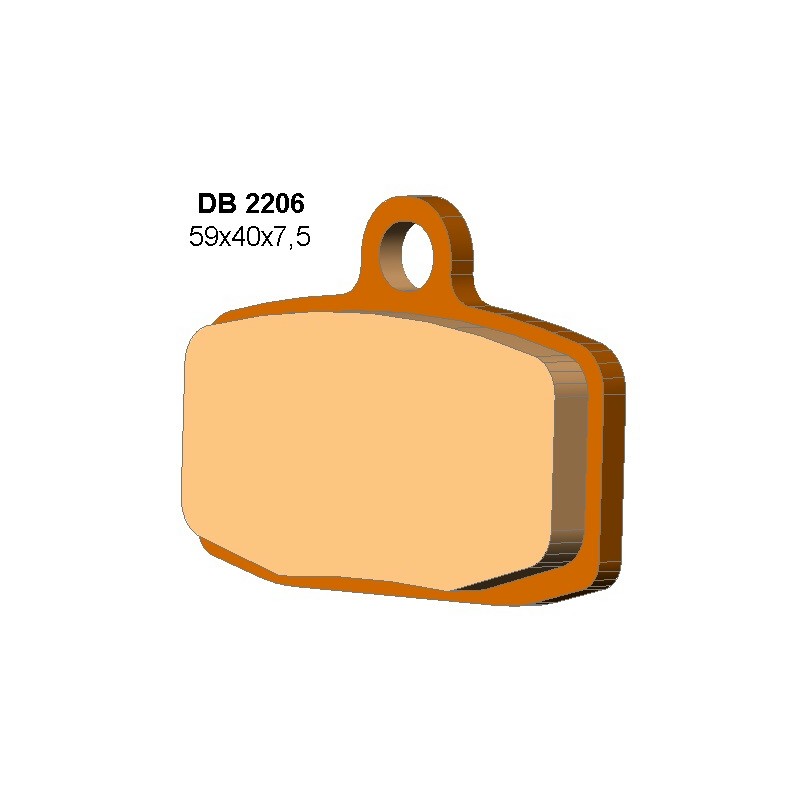 Delta Braking Bremsbelag KTM SX85 vorn 2012- Delta Braking Bremsbelag KTM SX85 vorn 2012-