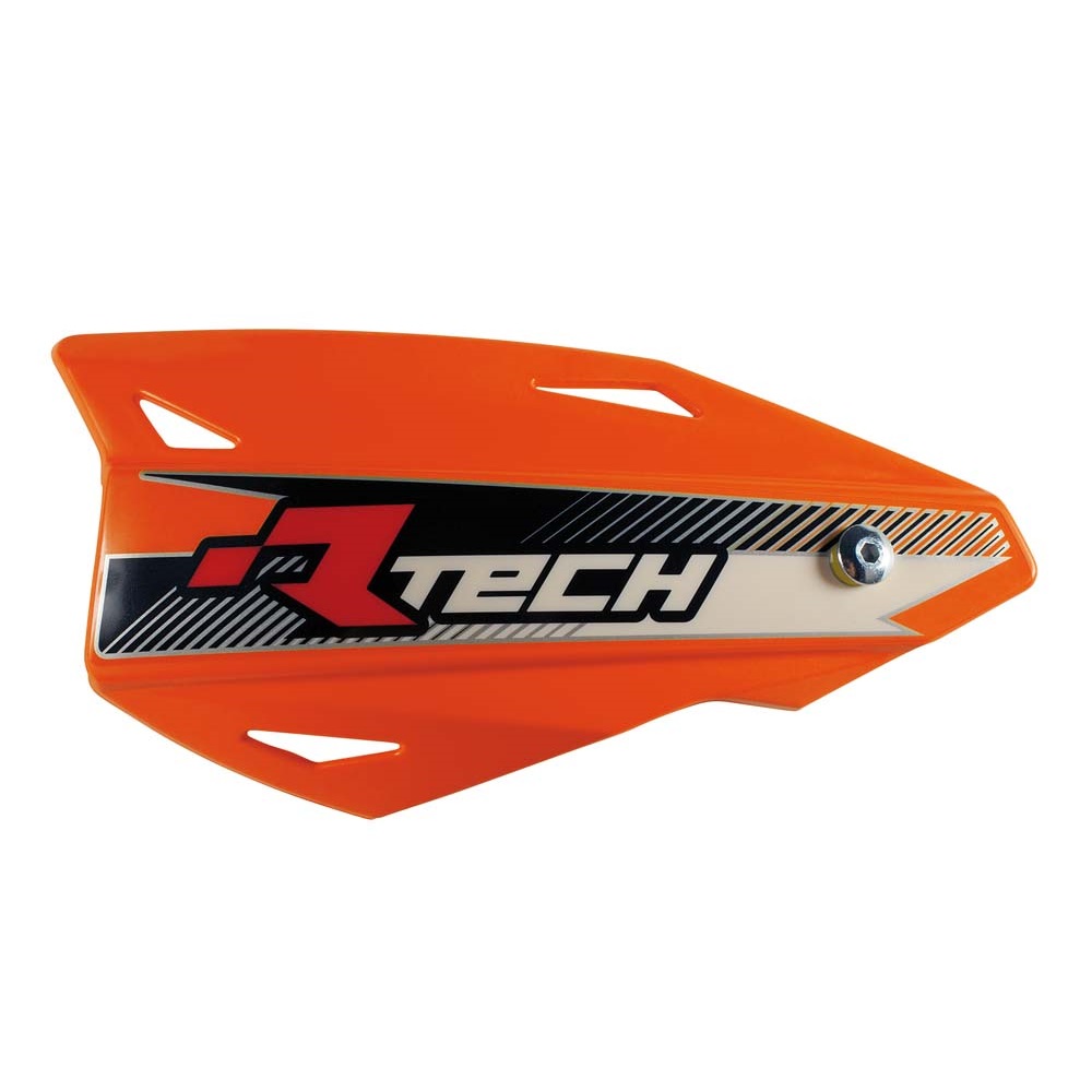 RACE TECH Vertigo Handschalen (2Stück) mit Halterung orange