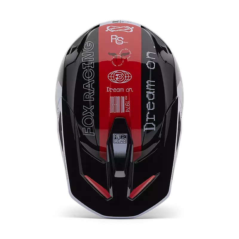 FOX MX-Helm V1 Race Spec  Fluoreszierendes Rot
