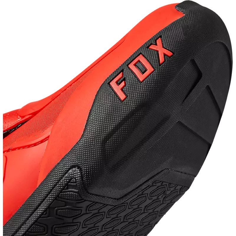 FOX  Motion Motocross Stiefel Fluoreszierendes Rot Gr: 5/38