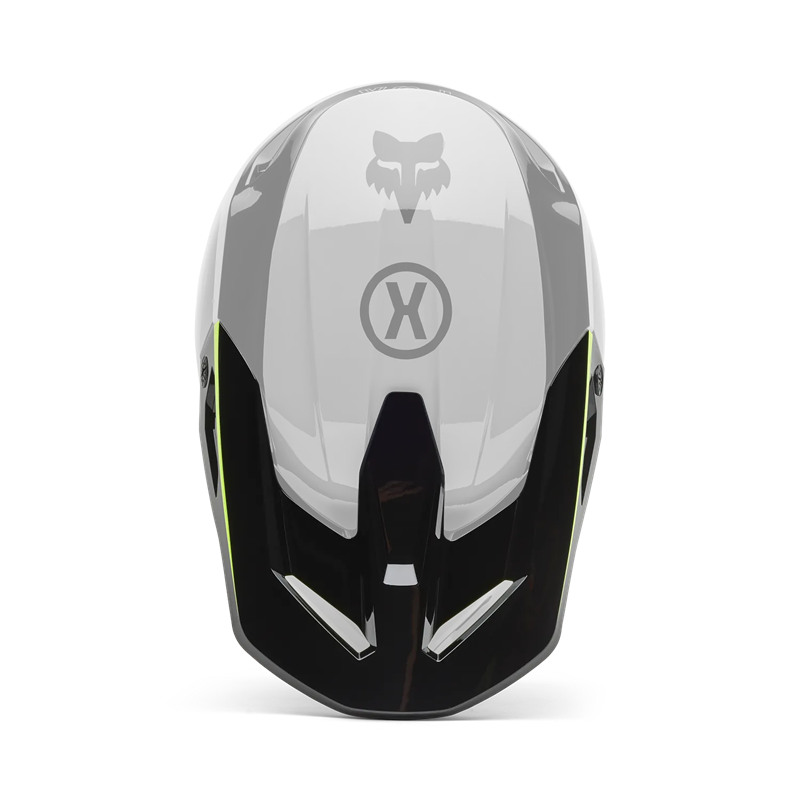 V1 Flow Helmet Visor Schwarz/Gelb