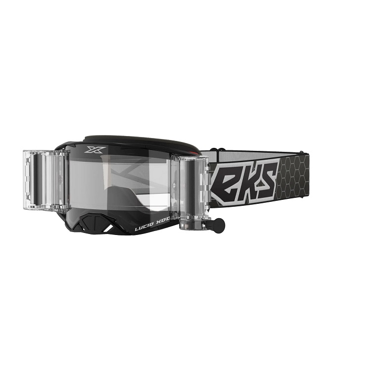 EKS Lucid Roll Off Brille Schwarz/Weiß