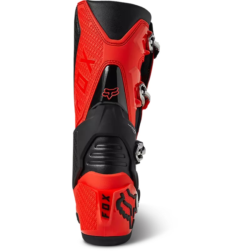 FOX  Motion Motocross Stiefel Fluoreszierendes Rot Gr: 5/38