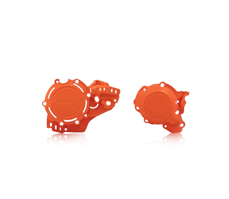Acerbis X-POWER Zündungs/Kupplungsdeckel-Cover für KTM SX250  19-22 / EXC250/300 TPI 20-23 Orange