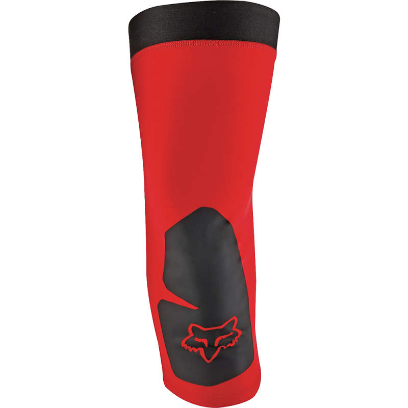 FOX MTB Knee Warmers Black/Red Gr: M FOX MTB Knee Warmers Black/Red Gr: M