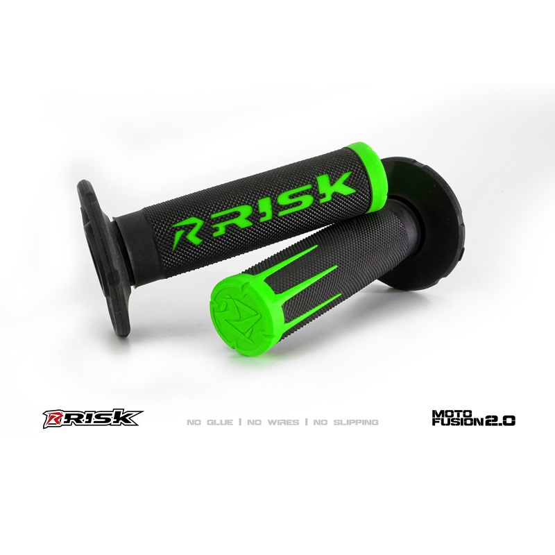 Risk Racing Fusion Grip 2.0 MOTO GRÜN Risk Racing Fusion Grip 2.0 MOTO GRÜN