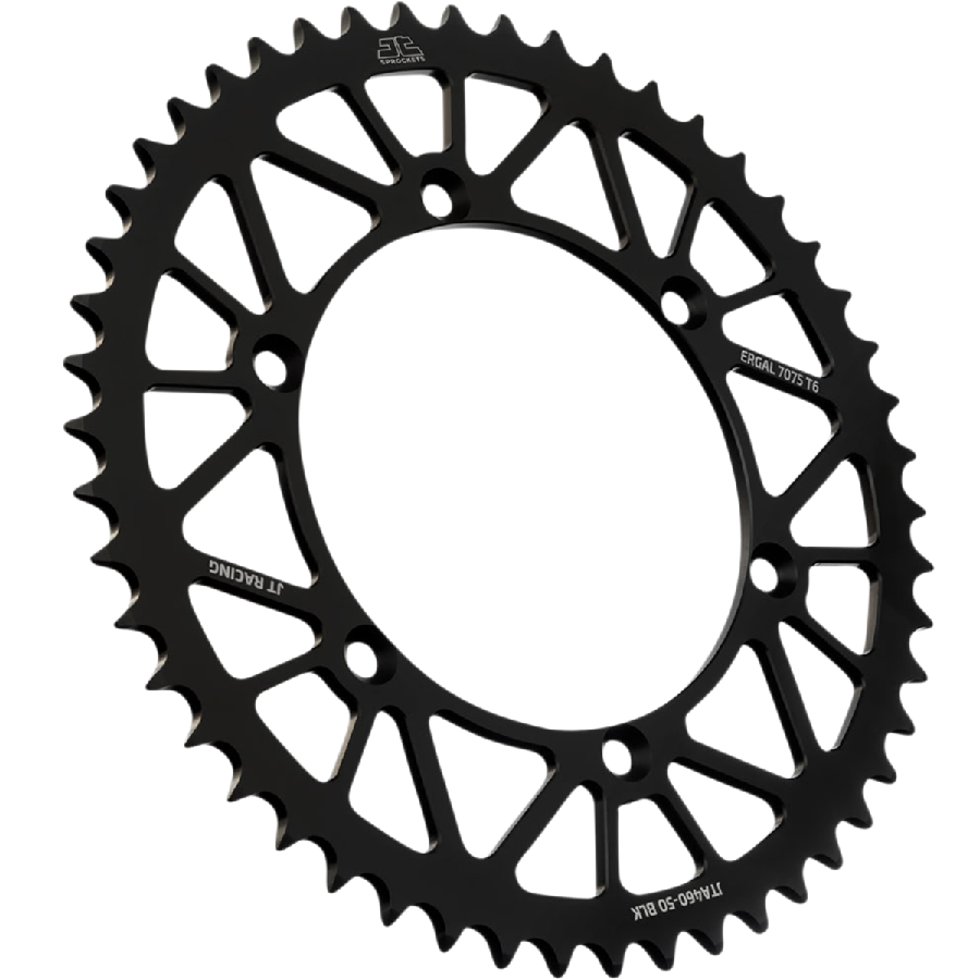 JT Alu-Kettenblatt KX(F)125-450 50Z schwarz JT Alu-Kettenblatt KX(F)125-450 50Z schwarz