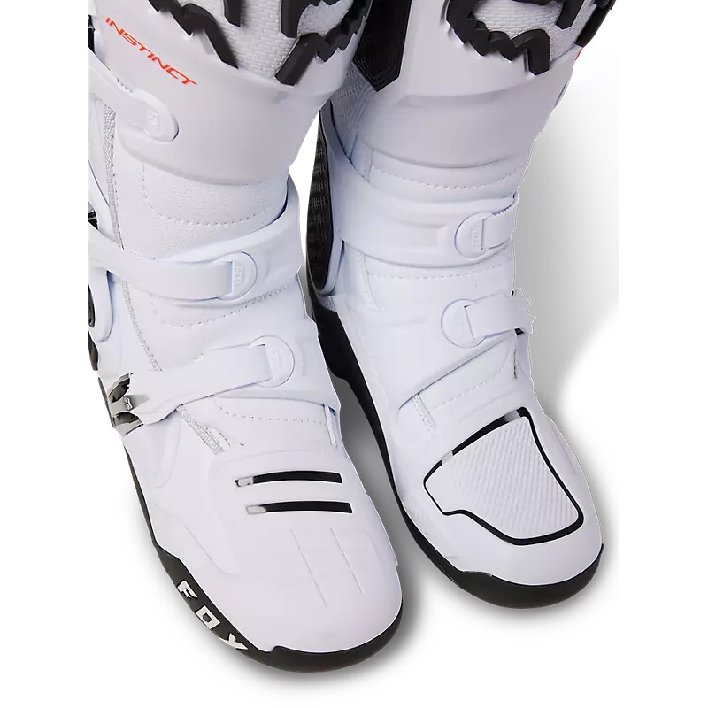 FOX Instinct MX-Stiefel Weiß Gr: 10/44 FOX Instinct MX-Stiefel Weiß Gr: 10/44