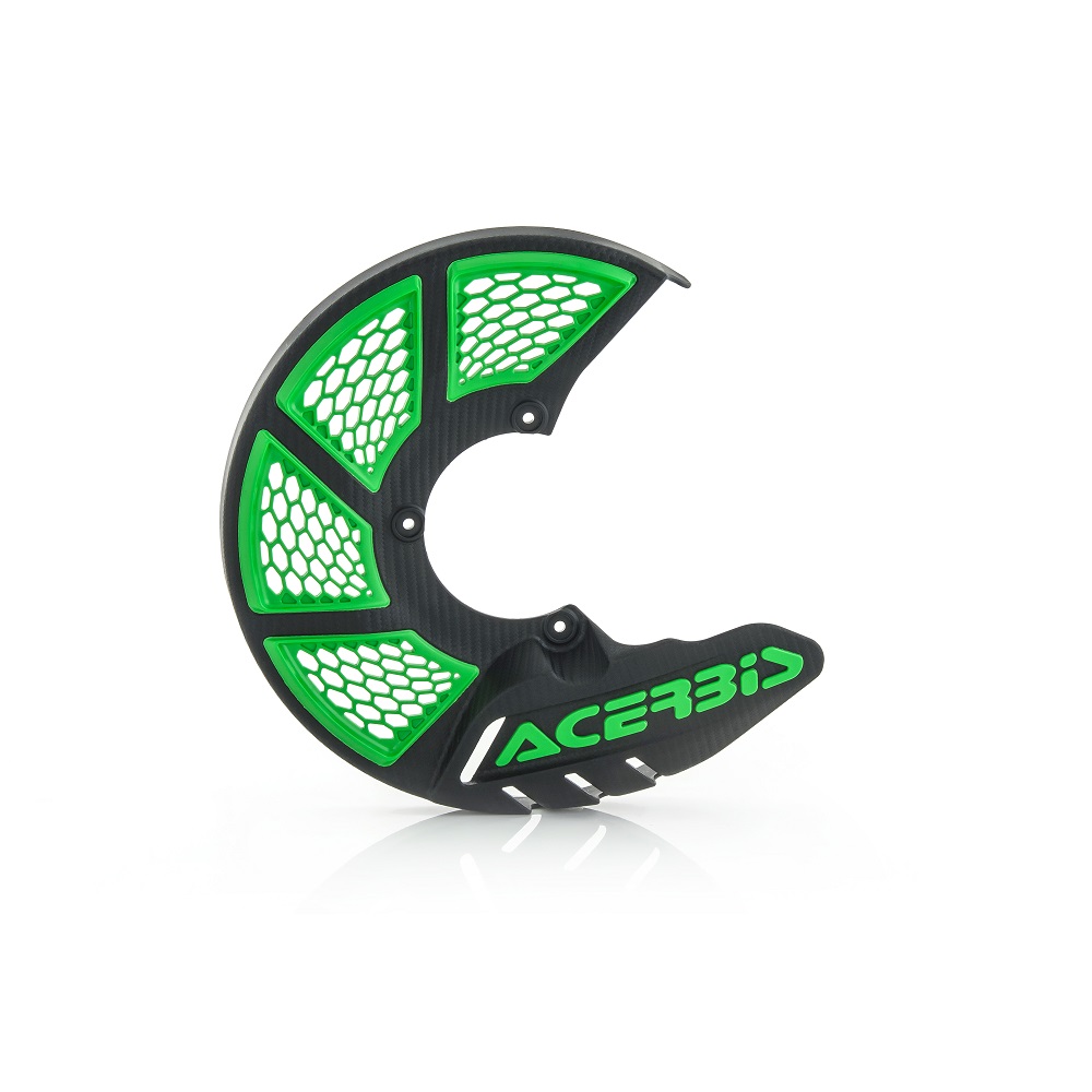 Acerbis X-Brake Front Bremmsscheiben-Schutz universell bis 270mm schwarz/grün Acerbis X-Brake Front Bremmsscheiben-Schutz universell bis 270mm schwarz/grün