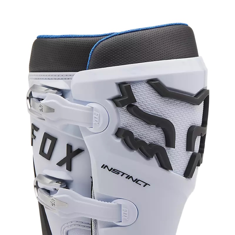 FOX Instinct MX-Stiefel Weiß/Schwarz Gr: 10/44 FOX Instinct MX-Stiefel Weiß/Schwarz Gr: 10/44