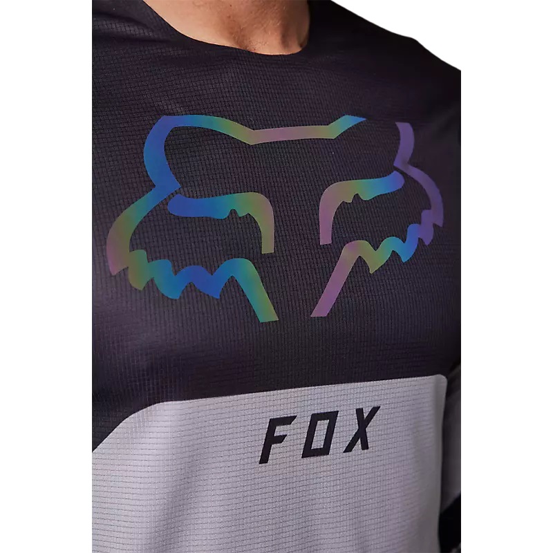 FOX MX- Jersey Flexair Ryaktr  Schwarz/Grau XL