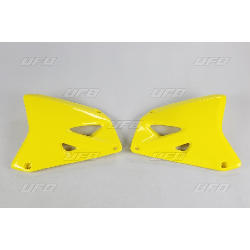 UFO SUZUKI RM 125 / 250 Kühlerspoiler 01-08 gelb UFO SUZUKI RM 125 / 250 Kühlerspoiler 01-08 gelb