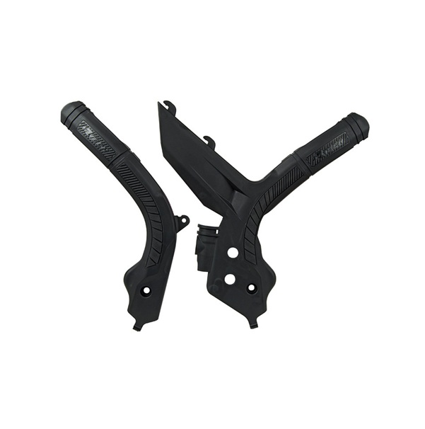 Rtech Grip Rahmenschützer für KTM SX/F 19-22, EXC 20-23  Schwarz