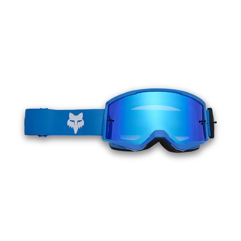 FOX MX-Brille Main Core Blau mit verspiegelter Sichtscheibe Chrome Glas-blau/chrome FOX MX-Brille Main Core Blau mit verspiegelter Sichtscheibe Chrome Glas-blau/chrome