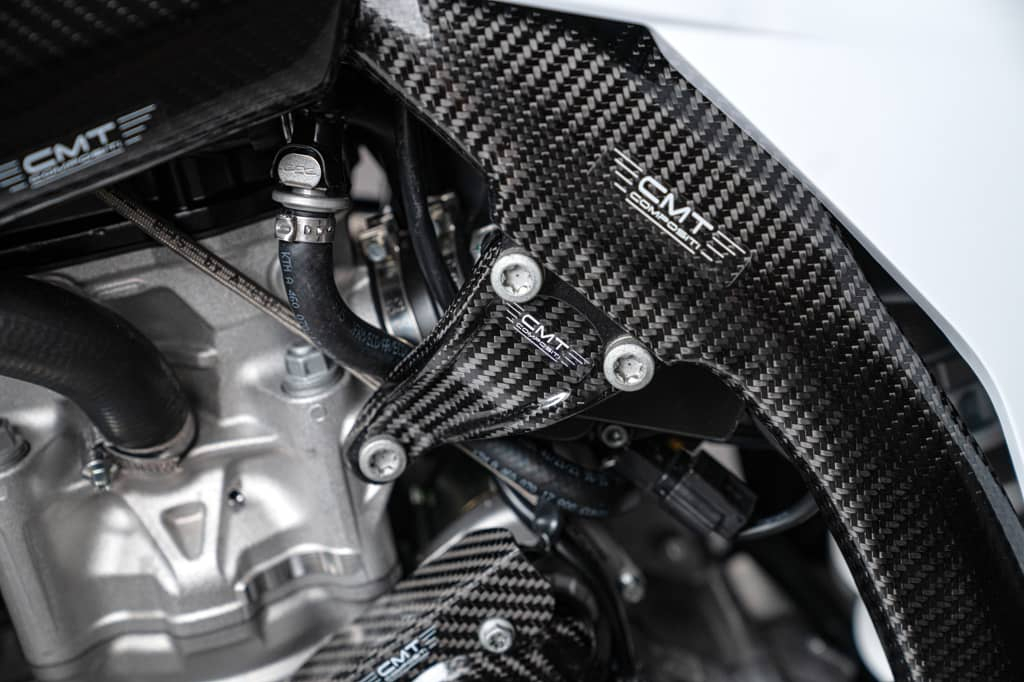 Carbon Motorstreben für KTM SXF250/350/450 23-> 