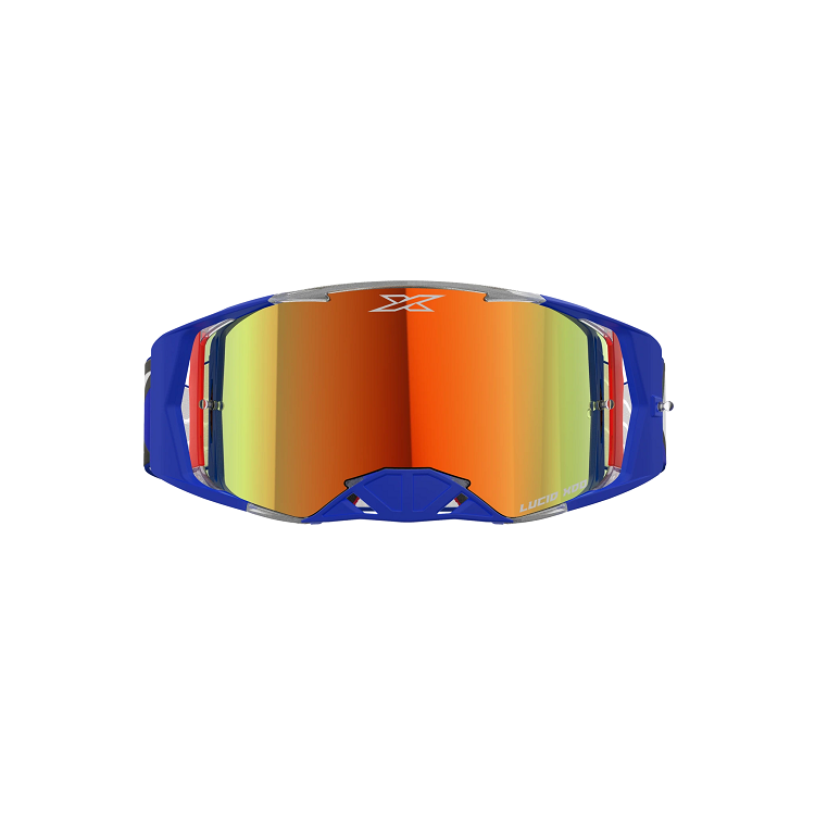 EKS Lucid Brille True Blue , Red Mirror