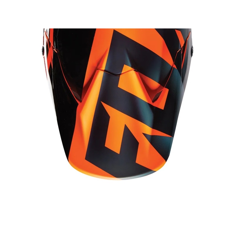 FOX V3 Shiv Helm Visor (Orange)