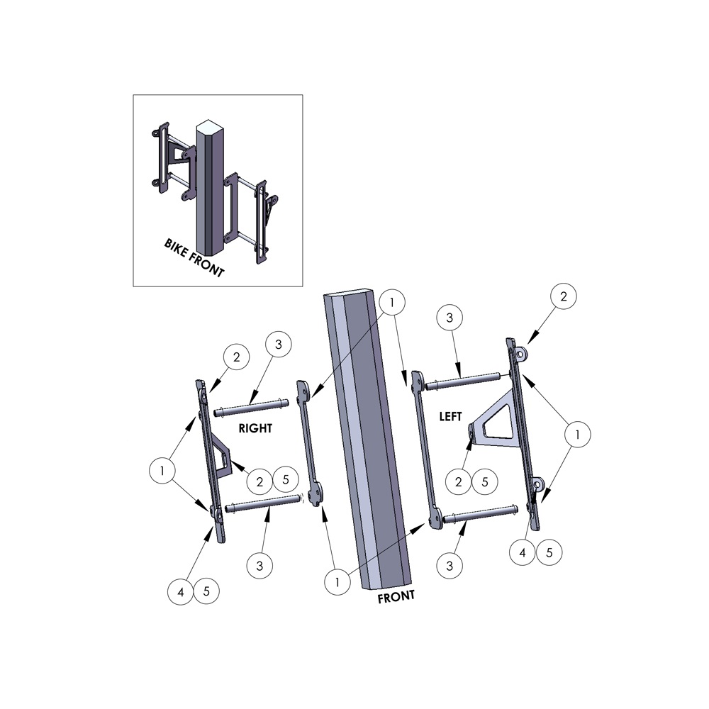 ZAP Kühlerschützer aus Aluminium KXF450 12-15 ZAP Kühlerschützer aus Aluminium KXF450 12-15