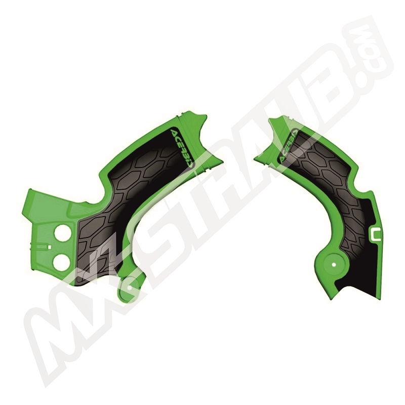Acerbis Rahmenschützer X-Grip KXF250 17-20 Grün/Schwarz Acerbis Rahmenschützer X-Grip KXF250 17-20 Grün/Schwarz