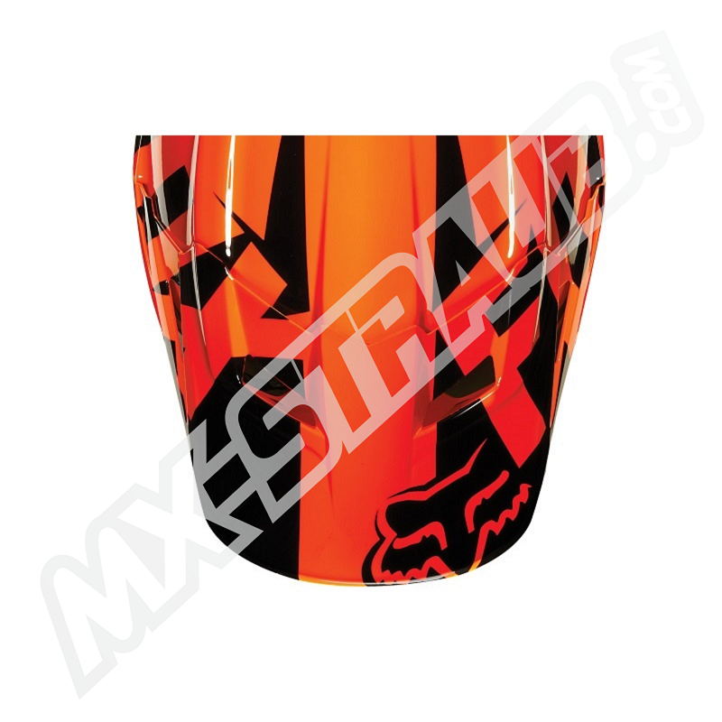 FOX V1 Helmet Visor Race Orange Gr: M/L