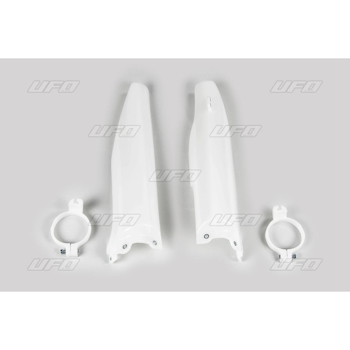 UFO Gabelschützer KX125/250 04-06 , KXF250 04-05 weiß UFO Gabelschützer KX125/250 04-06 , KXF250 04-05 weiß