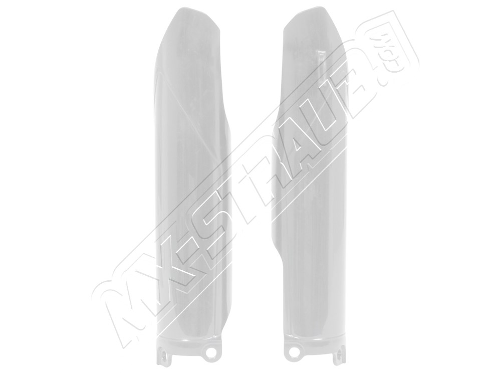 Gabelschützer Kawasaki KXF450 16-18 / KX 450 19-> / KXF250 17-19 / KX 250 20-> Weiß Gabelschützer Kawasaki KXF450 16-18 / KX 450 19-> / KXF250 17-19 / KX 250 20-> Weiß