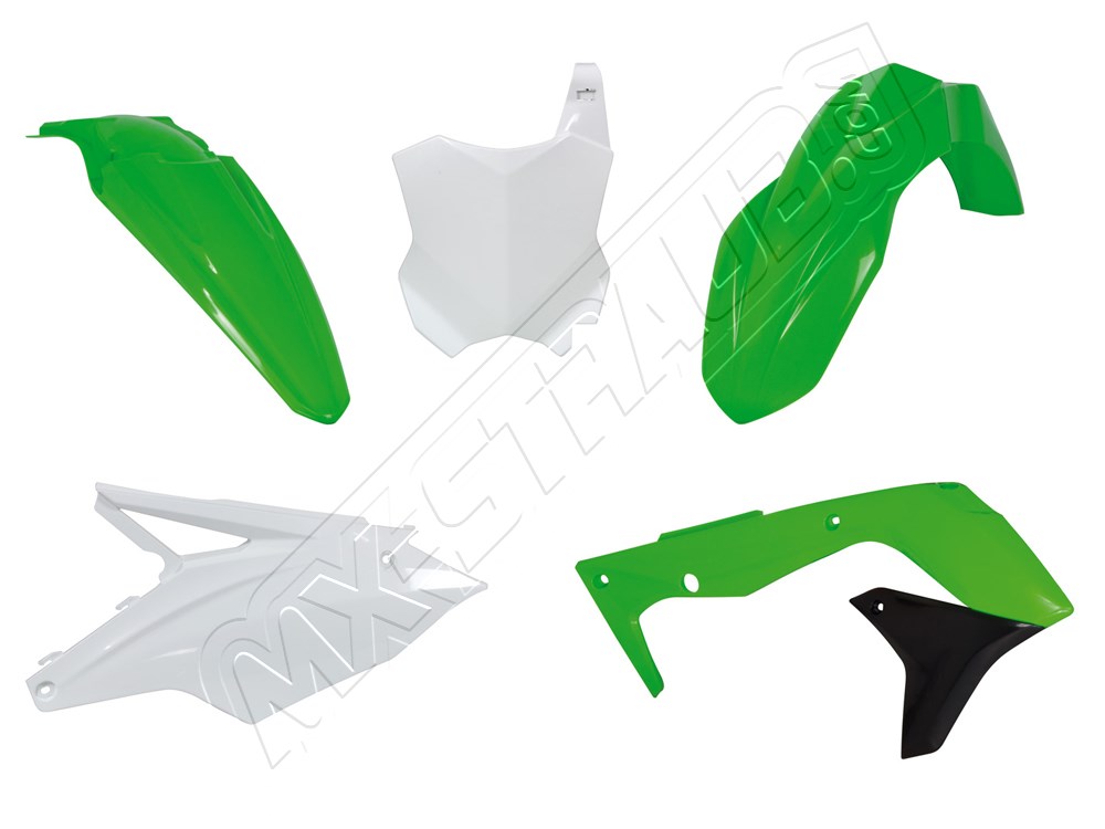 Plastikkit Kawasaki KXF450 16-18 OEM Farbe Plastikkit Kawasaki KXF450 16-18 OEM Farbe