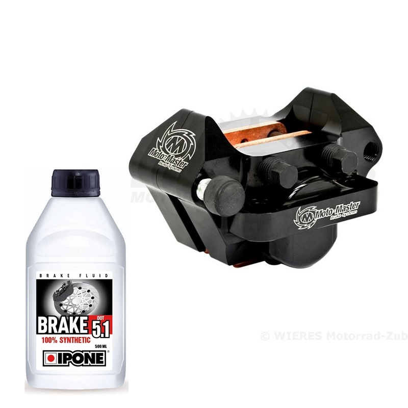 Moto Master Bremssattel hinten KTM SX85 12-20 incl. Beläge und 500ml Bremsflüssigkeit DOT5.1 Moto Master Bremssattel hinten KTM SX85 12-20 incl. Beläge und 500ml Bremsflüssigkeit DOT5.1