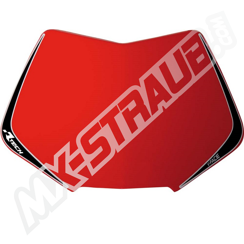 RaceTech Oberteil für V-Face Lampenmaske rot RaceTech Oberteil für V-Face Lampenmaske rot