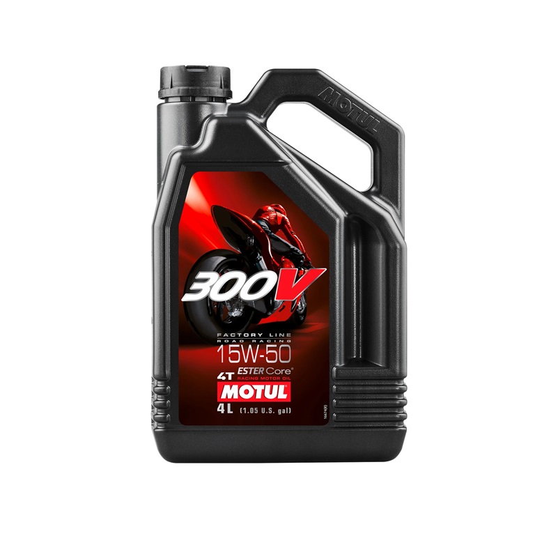Motul Motorenöl 300V 4T 15W50, 4 Liter Motul Motorenöl 300V 4T 15W50, 4 Liter