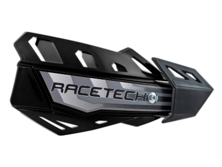 Race Tech FLX Handschalen universal schwarz mit Anbaukit Race Tech FLX Handschalen universal schwarz mit Anbaukit