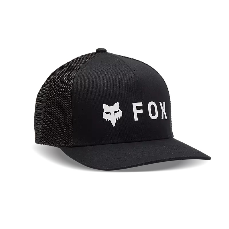 FOX Asolute Flexfit-Kappe Schwarz Gr: S/M FOX Asolute Flexfit-Kappe Schwarz Gr: S/M