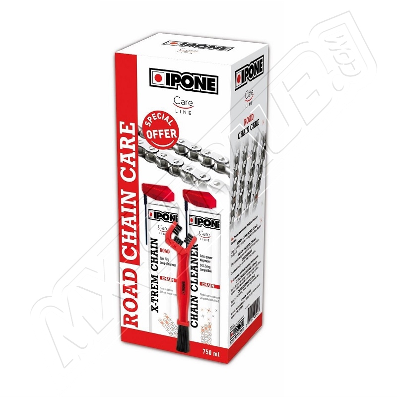 Ipone X-Tream Road Spray+Chain Cleaner + Bürste Ipone X-Tream Road Spray+Chain Cleaner + Bürste