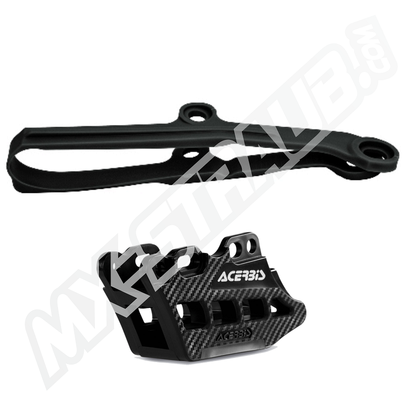 Acerbis Kettenführungskit Kawasaki KXF250 09-16/450 09-15 schwarz Acerbis Kettenführungskit Kawasaki KXF250 09-16/450 09-15 schwarz