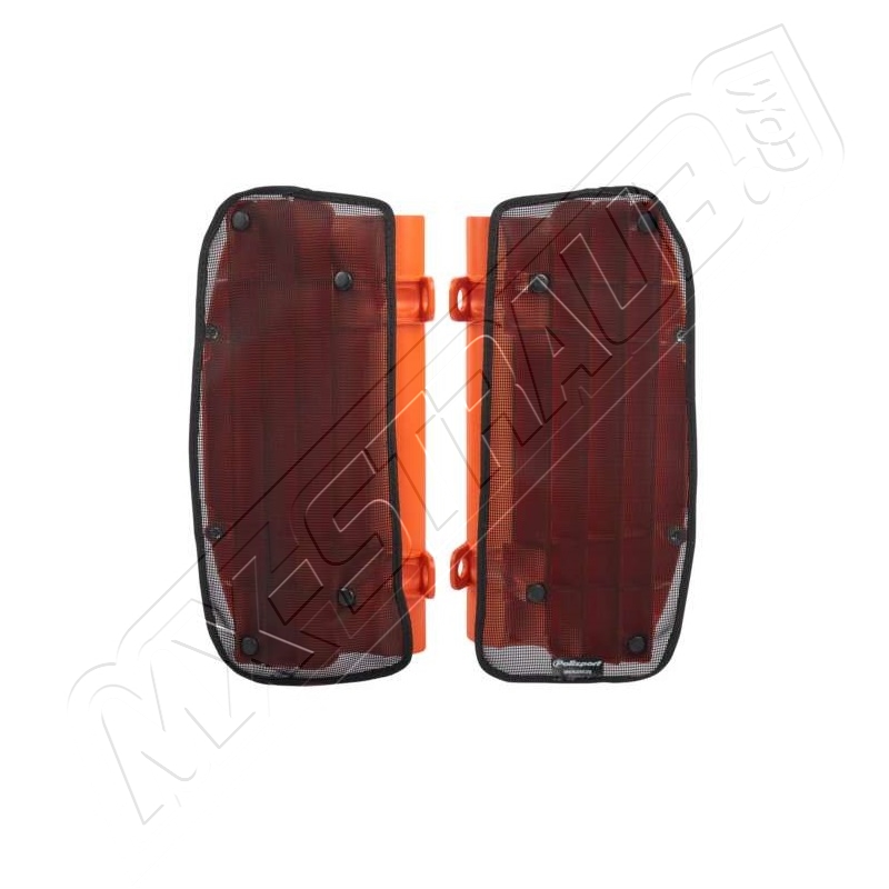 Polisport Kühlerfilter für Lamellen  KTM SX(F) / EXC(F) 16-> orange