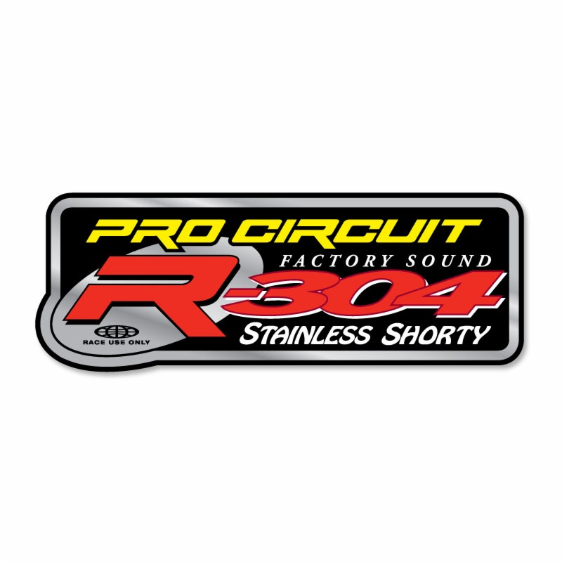 Pro Circuit Sticker für den R-304 Schalldämpfer