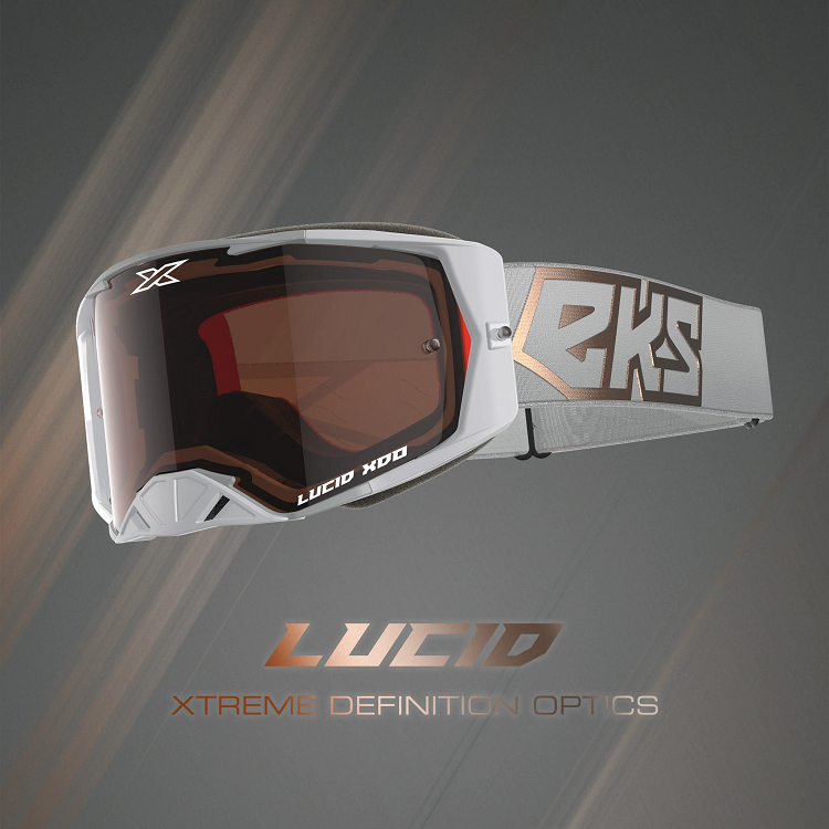 EKS Lucid Brille Grey ,  Auburn Afterburner Lens 