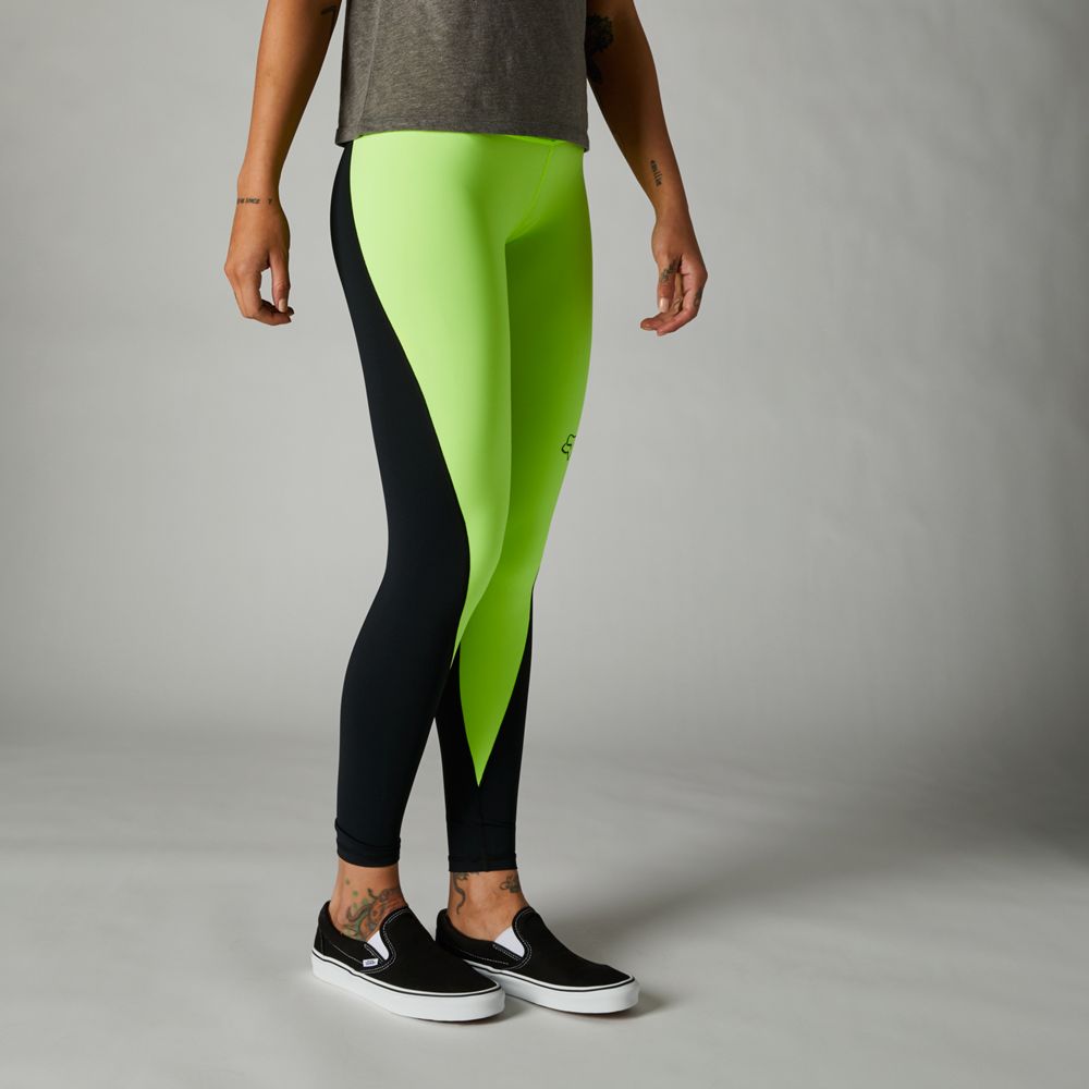FOX Detour Legging Flo Yellow Gr: M FOX Detour Legging Flo Yellow Gr: M