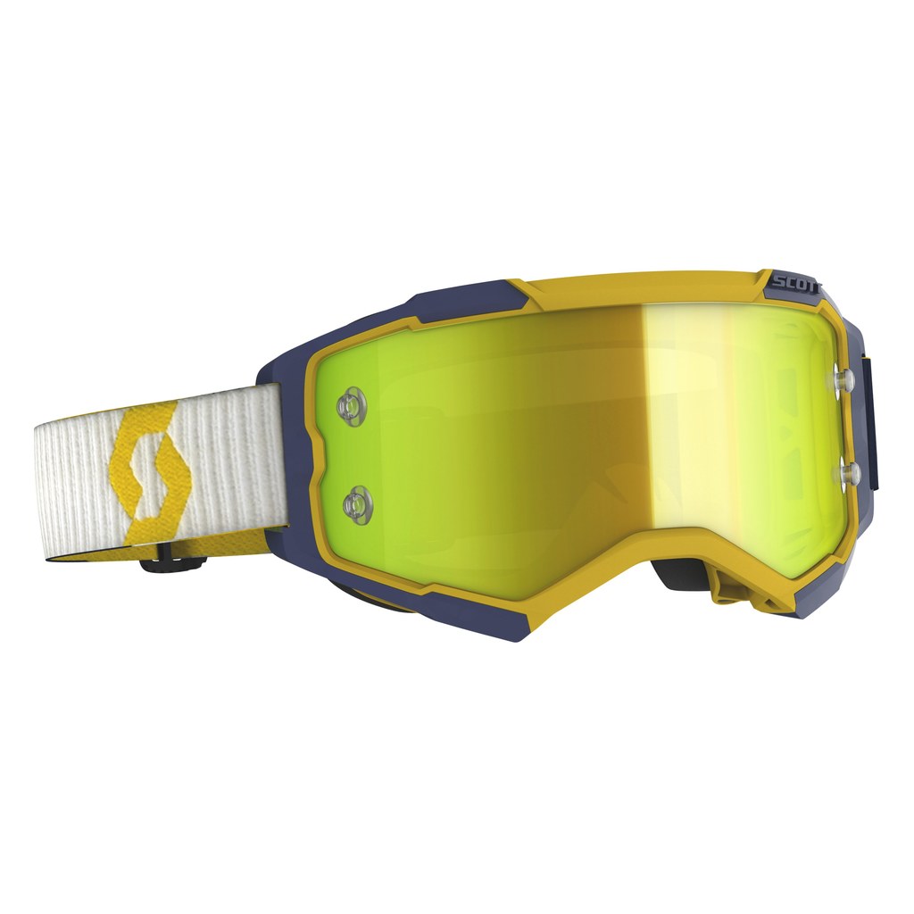 SCOTT Fury MX-Brille Yeliow/Blue / Yellow Chrome Works SCOTT Fury MX-Brille Yeliow/Blue / Yellow Chrome Works